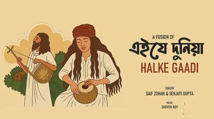 You are currently viewing এই যে দুনিয়া কিসের লাগিয়া X Halke Gaadi Lyrics| Saif Zohan ft. Senjuti Gupta