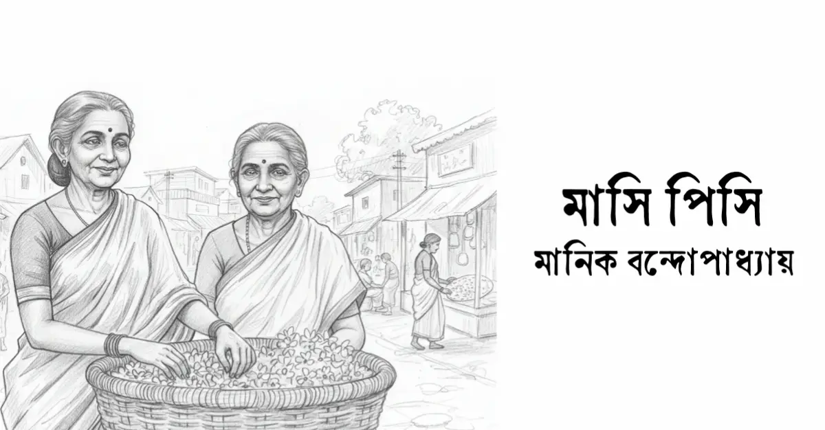 You are currently viewing মাসি পিসি – মানিক বন্দ্যোপাধ্যায়